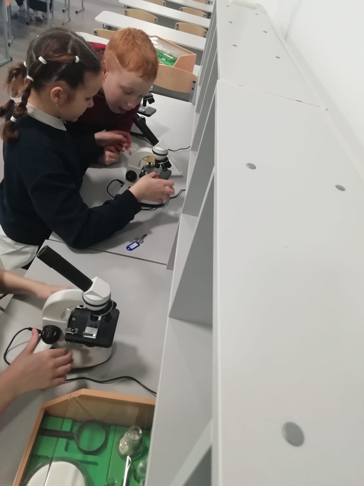 22 февраля Работа с микроскопом - возможность увидеть одноклеточные организмы. Учащиеся 4А класса, освоили навыки работы с электронным микроскопом в кабинете биологии Центра образования Точка Роста.